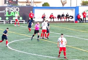 UE Sitges B – CF Vilanova del Camí. Toni Muñoz