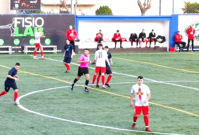 UE Sitges B – CF Vilanova del Camí. Toni Muñoz