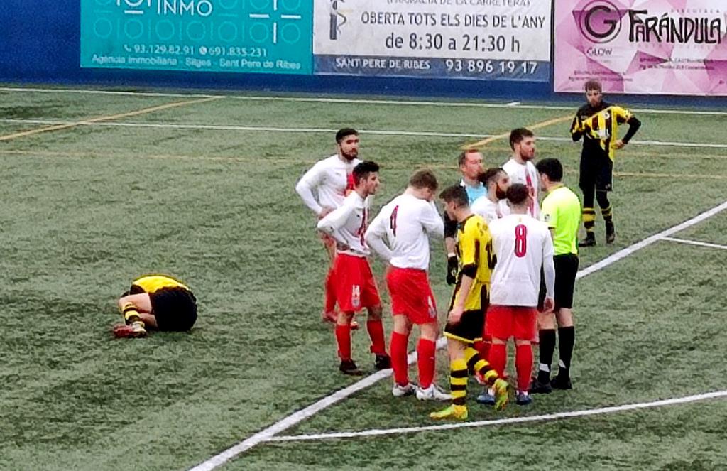 UE Sitges B – Les Cabanyes. Eix