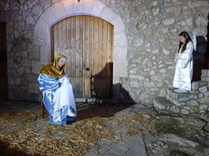 Unes 800 persones han visitat aquest cap de setmana el Pessebre Vivent de Canyelles. Ajuntament de Canyelles