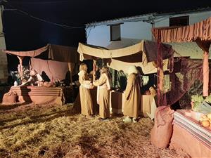 Unes 800 persones han visitat aquest cap de setmana el Pessebre Vivent de Canyelles