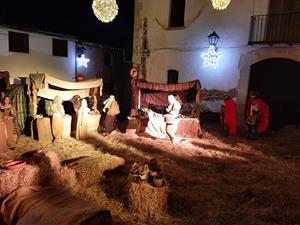 Unes 800 persones han visitat aquest cap de setmana el Pessebre Vivent de Canyelles