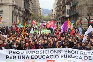 USTEC anuncia vaga als centres educatius el 25 i 26 de gener coincidint amb la dels metges. ACN