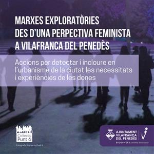 Vilafranca incorpora la perspectiva de gènere al pla de millora urbana . Ajuntament de Vilafranca