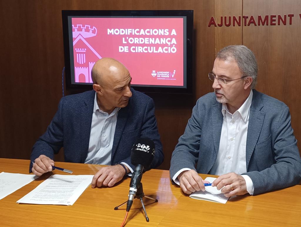 Vilafranca limitarà la circulació i l’aparcament dels vehicles d’autoescoles. Ajuntament de Vilafranca