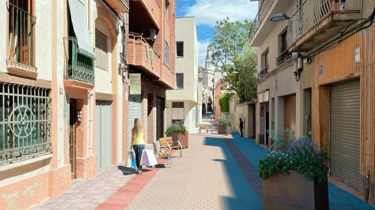 Vilafranca projecta la reurbanització de l’avinguda Catalunya en el marc de la fase 2 del PIICC. Ajuntament de Vilafranca