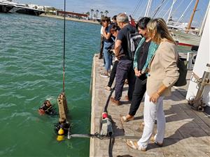 Vilanova Grand Marina instal·la un sistema pioner de regeneració marina