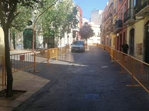 Vilanova posa en marxa el projecte de pacificació del centre amb les obres a la plaça Llarga. Ajuntament de Vilanova