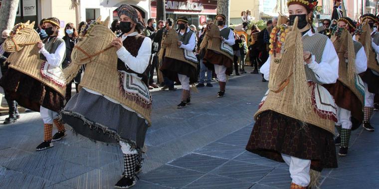 Vilanova recupera el carrer per celebrar la seva festa major d'hivern. Ajuntament de Vilanova