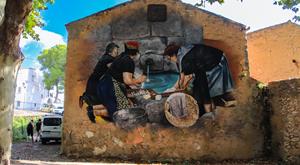 27 murals transformen La Bisbal del Penedès després de la primera edició del GraffTech Fest.. Ajuntament de la Bisbal