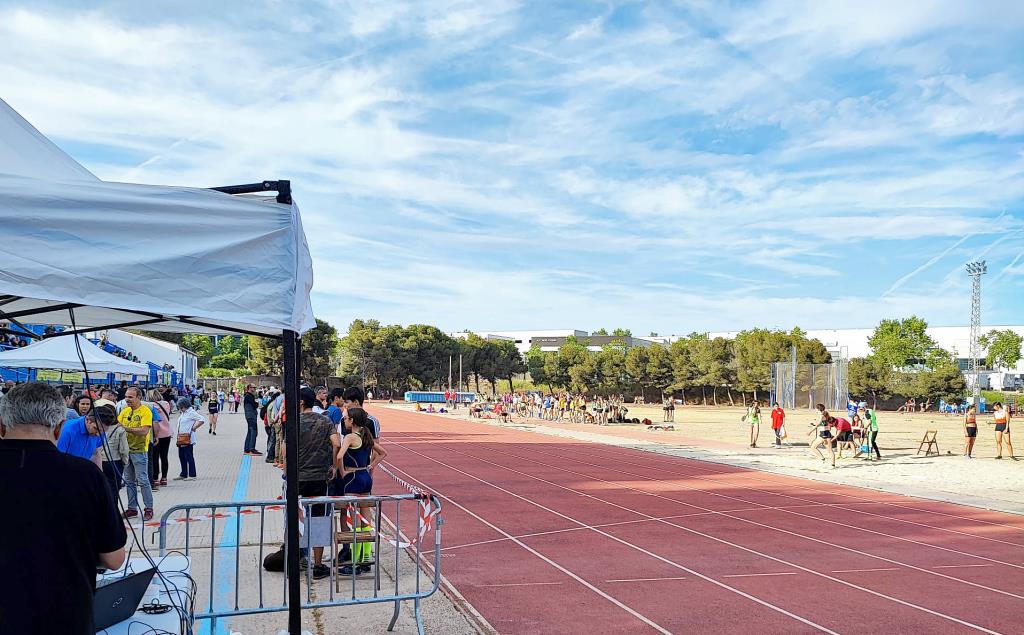 3a Jornada dels controls de la federació catalana d'atletisme. Eix