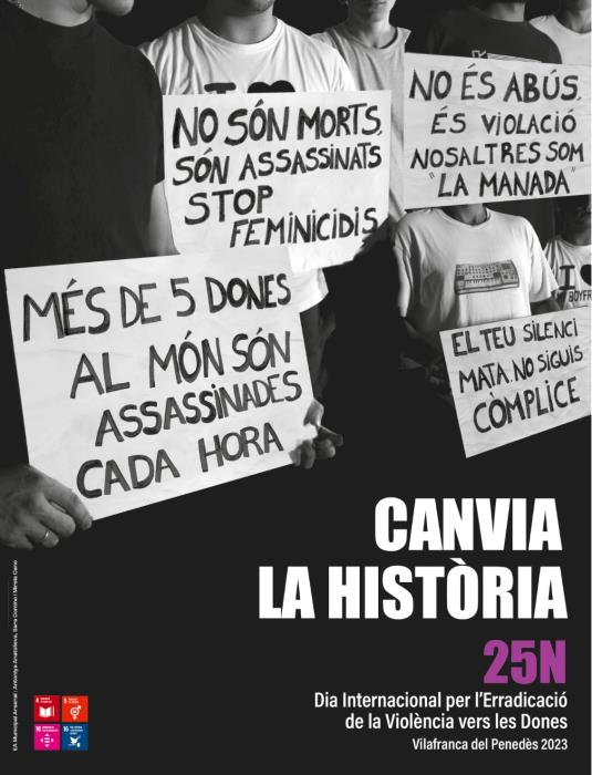 10 actes per commemorar el 25N-Dia Internacional per l’Erradicació de la Violència vers les Dones 