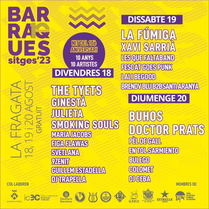 10è aniversari de les Barraques de Sitges