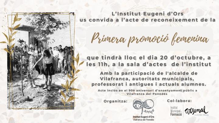 90è aniversari de l'Institut Eugeni d'Ors