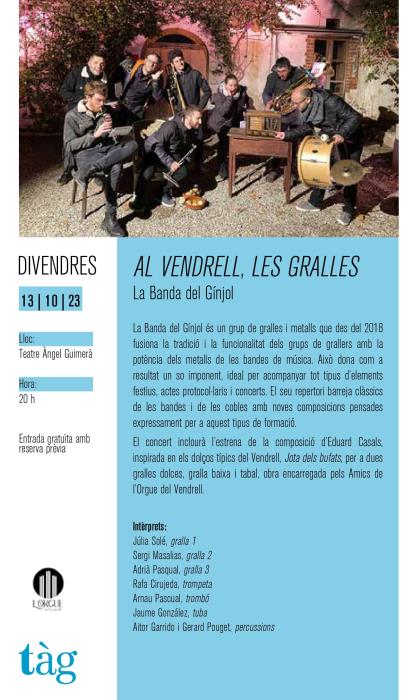Al Vendrell, les gralles