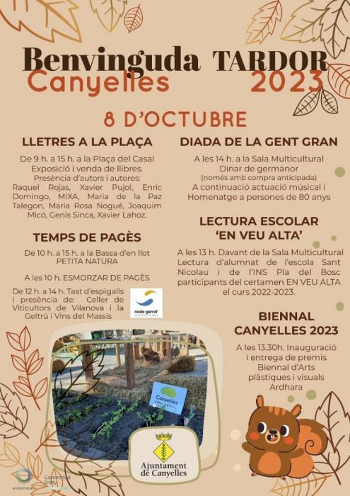 Benvinguda Tardor a Canyelles