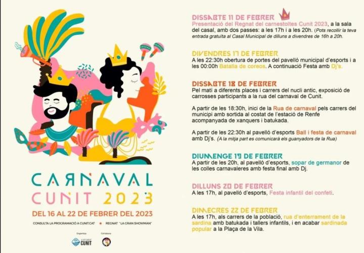 Carnaval de Cunit 2023