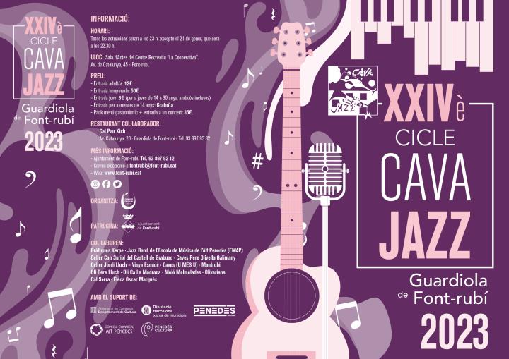 CAVA JAZZ 2023 A GUARDIOLA DE FONT-RUBÍ