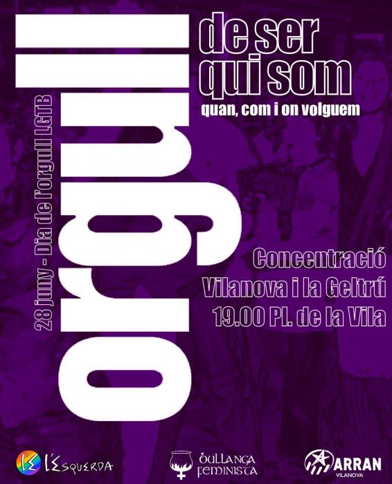 Concentració 28J - Orgull LGBTI