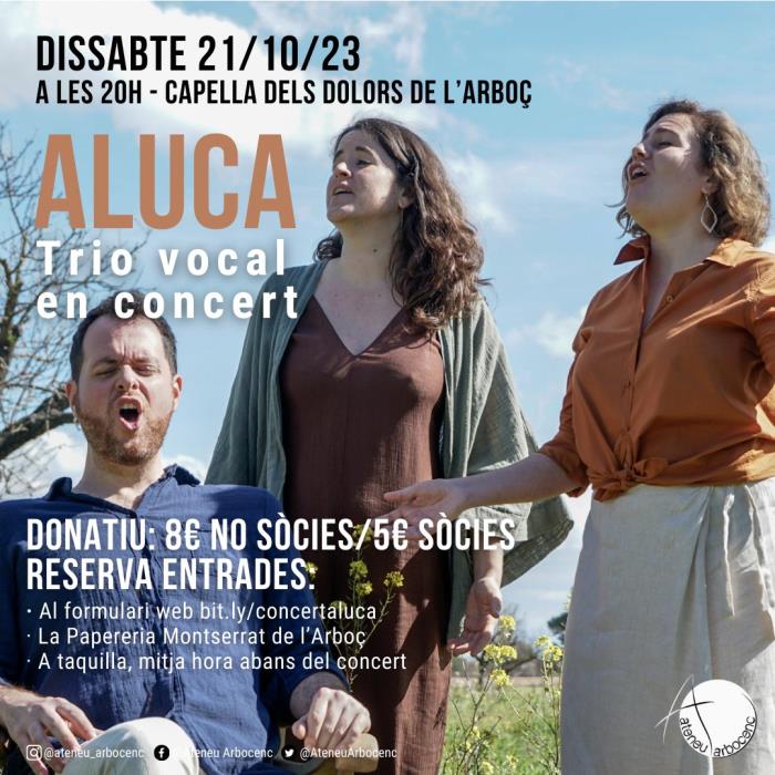 Concert d'ALUCA