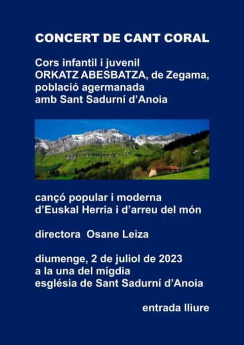 Concert Orkatz Txiki Abesbatza