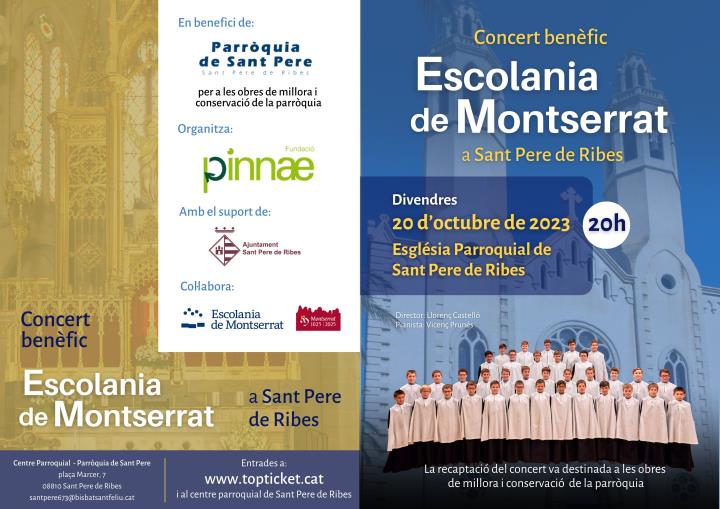 Concert solidari de l'Escolania de Montserrat