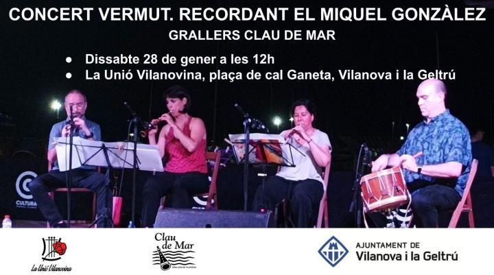 Concert Vermut. Recordant el Miquel Gonzàlez