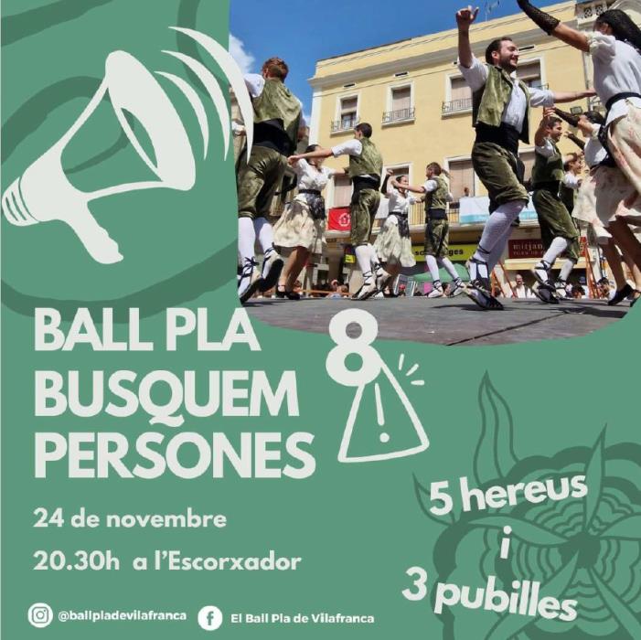 Convocatòries del Ball Pla i del Ball de les Gitanes