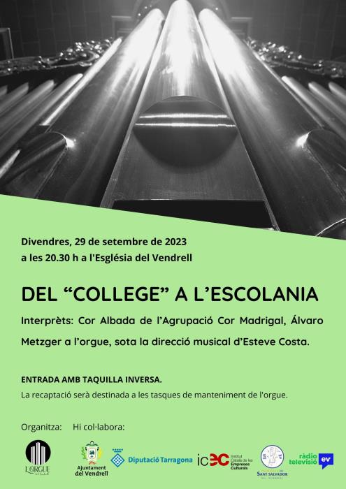 Del College a l'Escolania