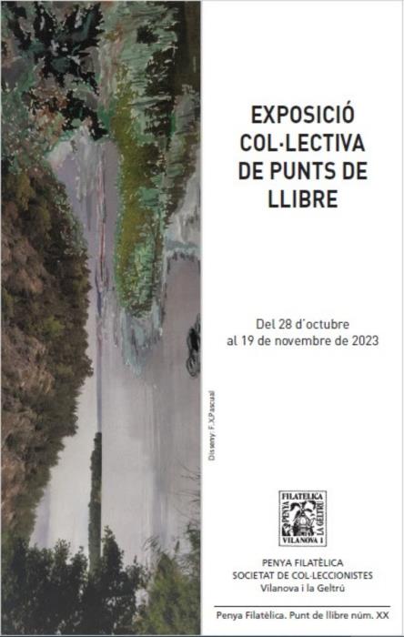 Exposició col·lectiva de punts de llibre de la Penya Filatèlica de VNG