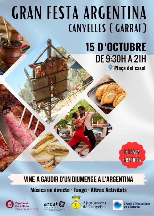 Festa Argentina a Canyelles