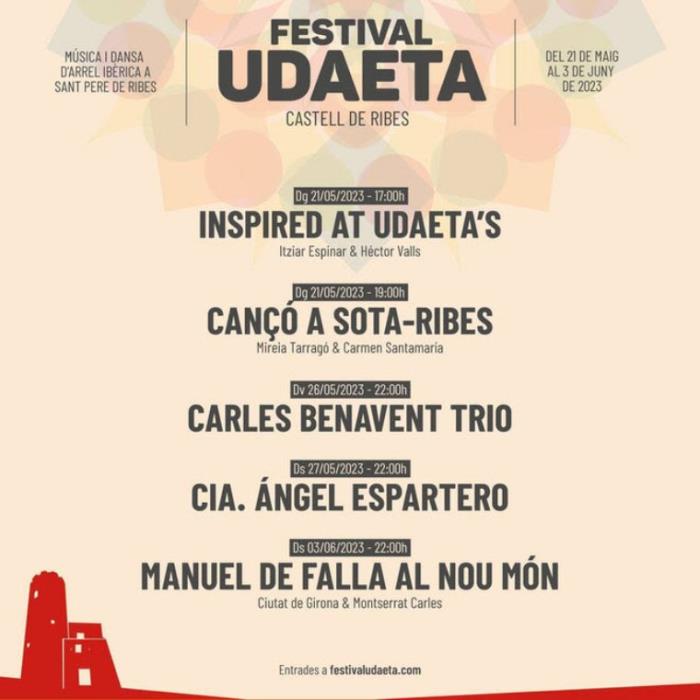 Festival Udaeta - Castell de Ribes