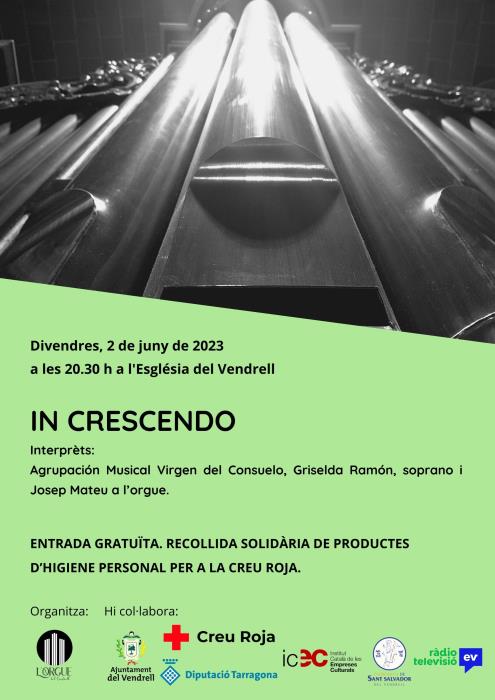 In crescendo
