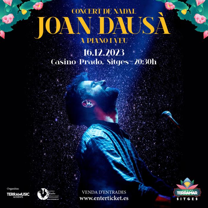 Joan Dausà concert de Nadal a piano i veu