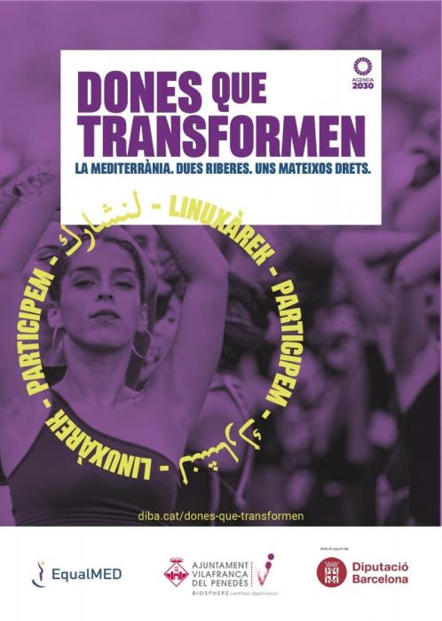 La campanya “Dones que transformen” arriba a Vilafranca amb l’exposició “Dones trencant barreres