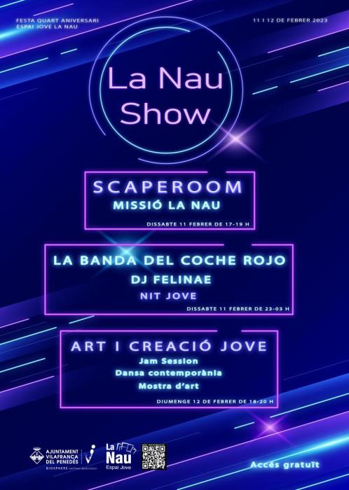 “La Nau celebra el seu 4t aniversari aquest cap de setmana”