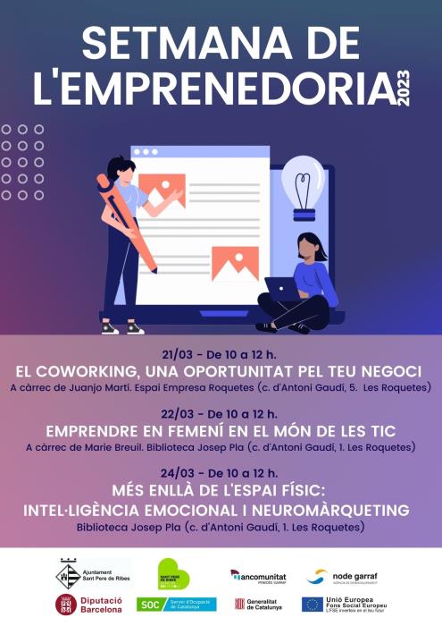 La Setmana de l'Emprenedoria ofereix un cicle de xerrades sobre les oportunitats d'iniciar un negoci