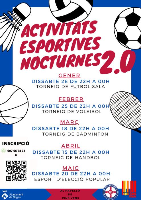 Les activitats esportives nocturnes 2.0