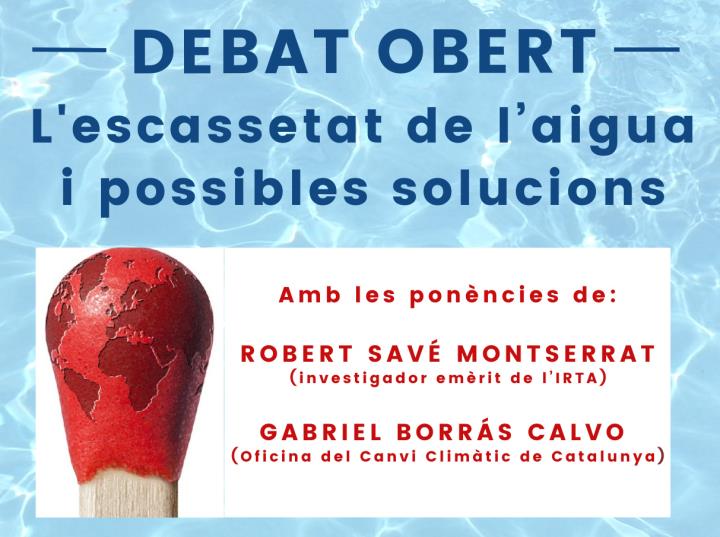 L'escassetat de l'aigua i possibles solucions