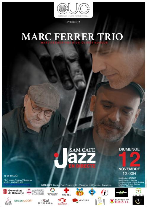 Marc Ferrer Trio en concert