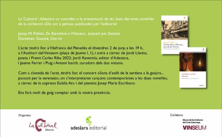 Obres recuperades de Domènec Guansé i Josep Maria Poblet