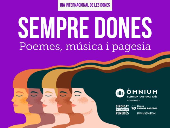 Òmnium Alt Penedès commemorarà el 8M amb l'acte 