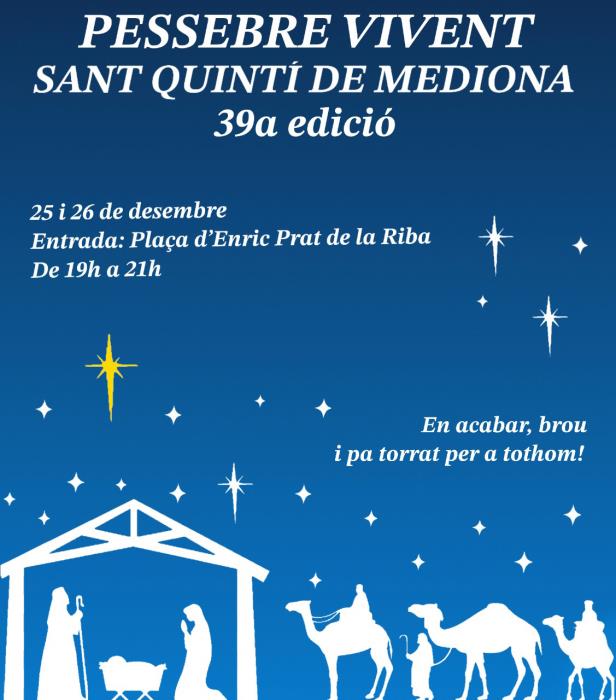 Pessebre vivent de Sant Quintí de Mediona