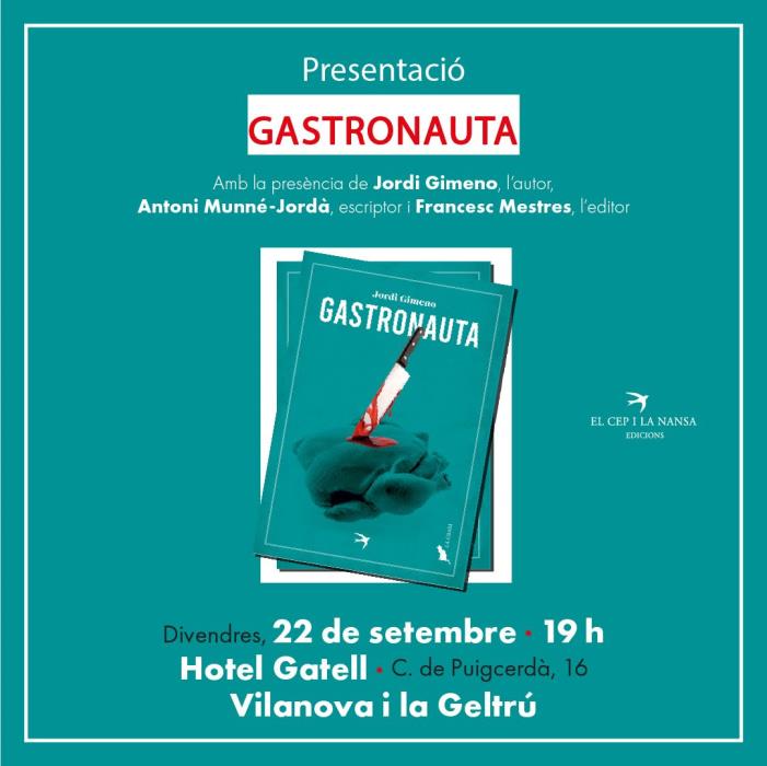 Presentació de Gastronauta, de Jordi Gimeno