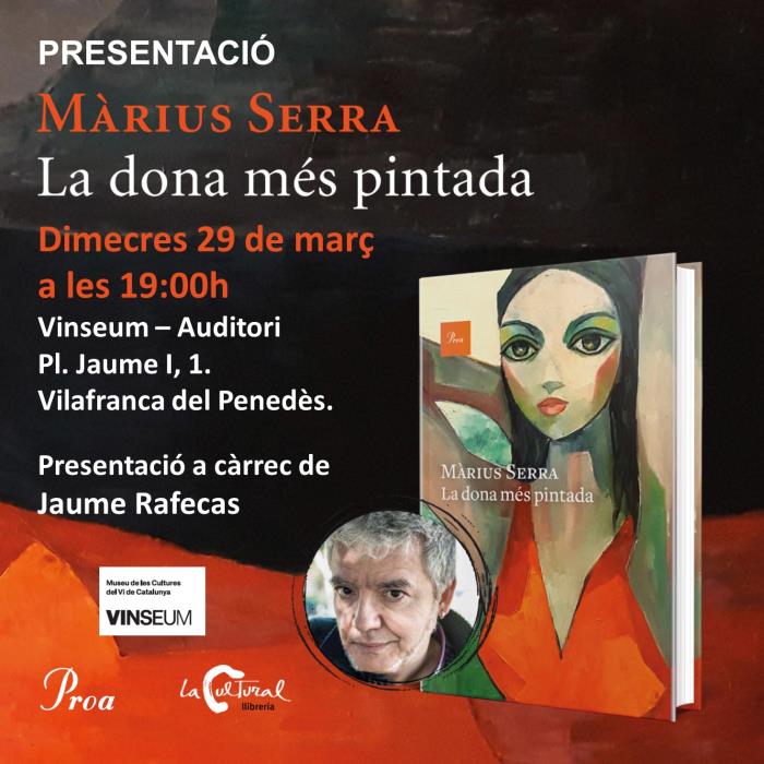 Presentació de La dona més pintada, de Màrius Serra