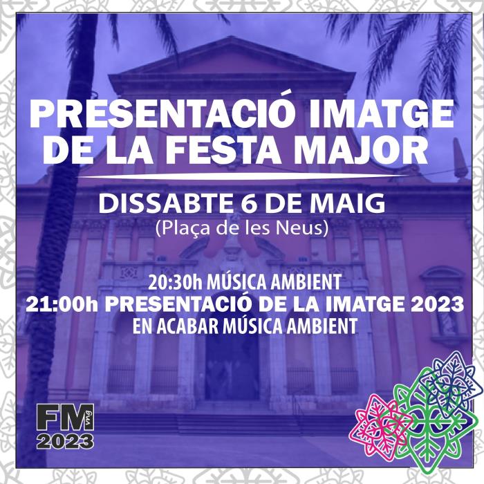 Presentació de la imatge gràfica de la Festa Major de Vilanova i la Geltrú 2023