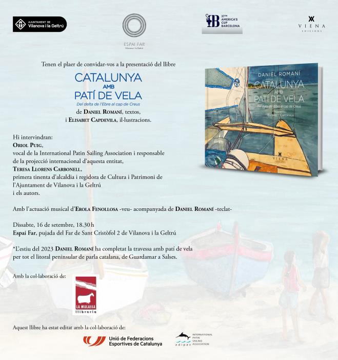 Presentació del llibre «Catalunya amb patí de vela»