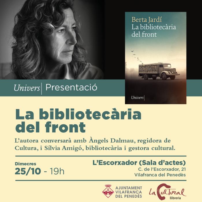 Presentació del llibre La Bibliotecària del front