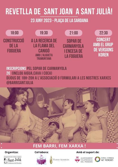 Revetlla de Sant Joan a Sant Julià