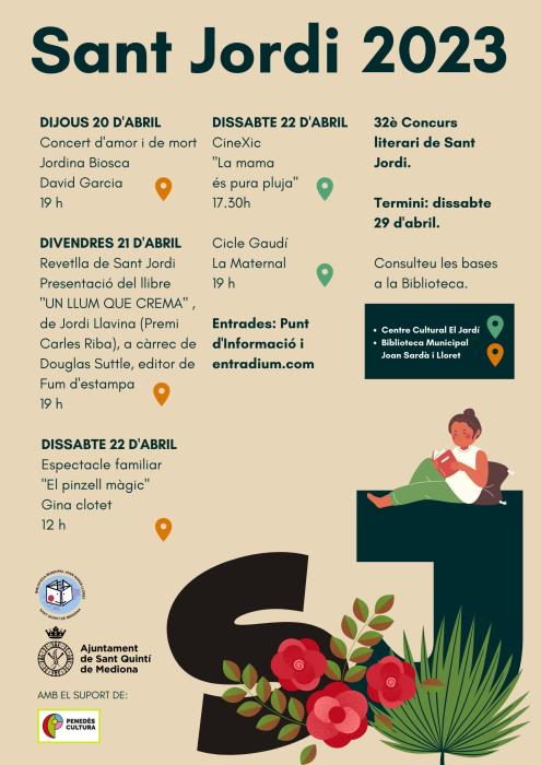 Sant Jordi 2023 a Sant Quintí de Mediona